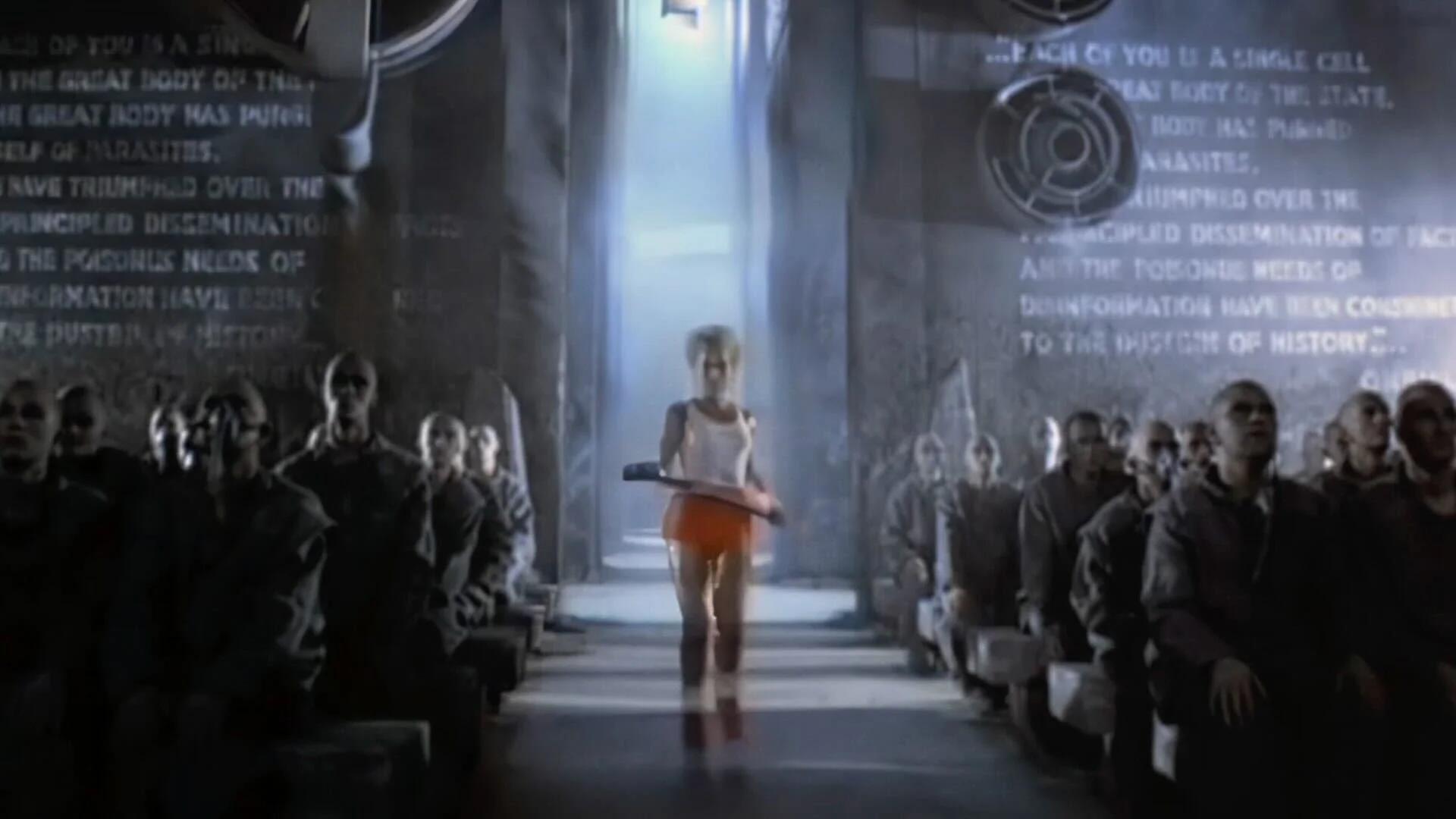 Behind the scenes one